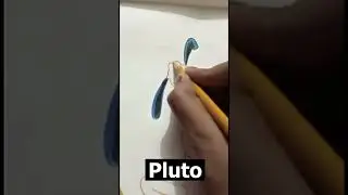 The PLUTO Ep 6 | Drawing Most Popular Cartoon Character #Shorts #art #youtubeshorts