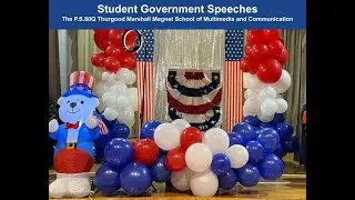 PS.80Q Student Government Speeches Nov. 6, 2025
