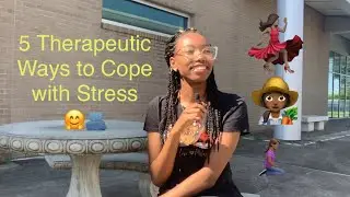 5 Therapeutic Ways to Cope with Stress pt.2 🤍🫂