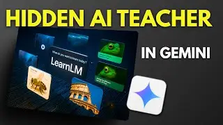 THIS AI FEATURE IN GOOGLE GEMINI HELPS YOU TO LEARN MORE FASTER ! LERANLM IN GEMINI