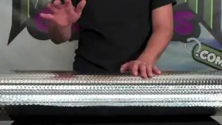 Reflective Thermal Film IR blocking material film sheeting Roll for Indoor Garden IR Block Grow Room
