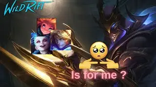 First time Zed experience (Build & Runes) Wild Rift