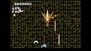 gun nac final stage and final boss playthrough (NES)