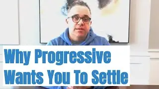 Почему Progressive Insurance хочет быстро урегулировать вопрос?