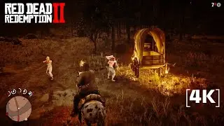 Rdr2 Random Encounter - Saving a Girl - Red Dead Redemption2 Gameplay 