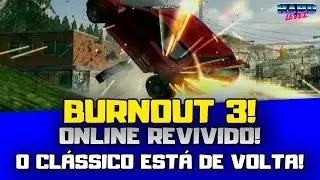 BURNOUT 3 EST&Aacute; COM O ONLINE DE VOLTA NO PS2!