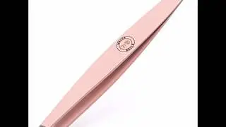 Eyebrow Tweezers   Precision Slanted Tweezers for Ingrown Hair and Brow Plucking   Perfectly Aligned