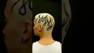 🔥creative flames hair color 🍓 let&rsquo;s try 🗽 #myoutfit #menfashion #haircolor #fashiontrends
