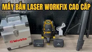 Máy Bắn Laser WORKFIX 5 Tia Xanh Siêu Sáng Giá 1.450K Hàng Cao Cấp Cho Anh Em Thợ
