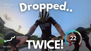 first time getting dropped...and it happened twice | 50 Mile Orlando Group Cycling | Lake Nona