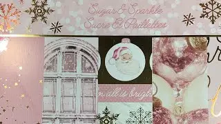 💕Michaels Sugar & Sparkle Hotbuy paper pad flip thru  and  Dollar Tree 🌲 Crafter&rsquo;s Square Haul💕