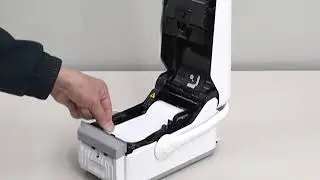 FX3-LX - Media roll loading Linerless cutter mode