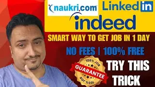Best Job Search Hacks | Naukri, Indeed & LinkedIn | Latest Hiring #linkedin #naukri #indeed #2026 