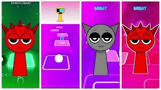 SPRUNKI Incredibox - Coffin Dance Song (COVER) Tiles hop