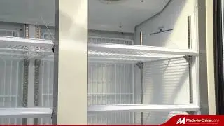 Frost-Free Upright Freezer With Frameless Triple-Glazed Anti-Fog Glass Door