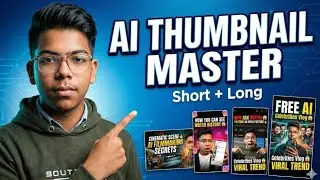 AI Se Thumbnail Kaise Banaye? 🔥 Master Prompt + Nano Banana Full Process | 2025
