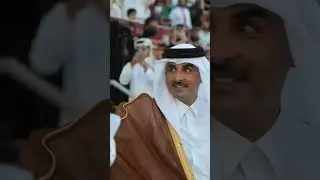 Qatar King Shaikh Tamim entry #doha #shorts