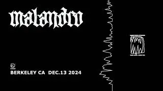 Malandro - 924 Gilman. Berkeley Ca. Dec.13 2024