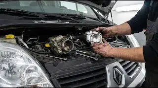 P2101 Wymontować przepustnicę  Renault Trafic, Opel Vivaro, Nissan Primastar P2101
