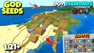 🔥GOD SEEDS For Minecraft 1.21 Bedrock And Pocket Edition | Seed Minecraft 1.21 | Minecraft Seeds 