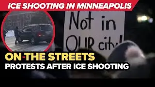 Minnesotans protest after ICE agent fatally shoots woman | Fort Snelling march