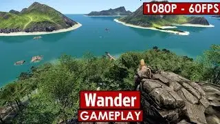 Wander Gameplay HD &mdash; исследовательская MMO &mdash; [1080p &mdash; 60 кадров в секунду]