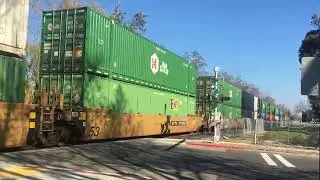 Up 3949 shuttle going through Pleasanton