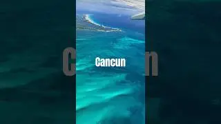 Cancun 🇲🇽 Summer beach Sun Sea Flight Travel #cancun #beautiful #beauty #travel #sun #sea
