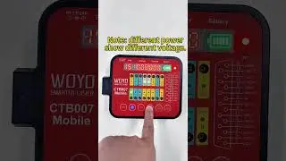 WOYO CTB007 Mobile Test ECU circuit board directly with built-in 120 ohm resistors !!!#mechanic