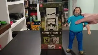 A Minecraft Movie Skeleton (12 inch version) (Kohls exclusive) Unboxing!!