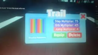 Flexing with the double rainbow in speed city roblox