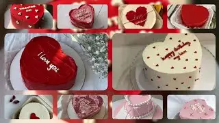  40+Heart Shaped Cake Decoration Ideas|8. Beautiful Heart cake|Pink & Pretty Heart Cake Decor Ideas