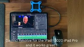 DaVinci Resolve for the IPad - iPad Pro 2020 #davinciresolve