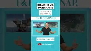 #moissanite is NOT mined, it's lab-grown & it's eco-friendly! As opposed to mined #naturaldiamonds