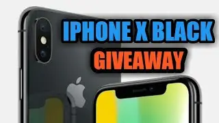Iphone X Black International Giveaway Live || Iphone X Black Giveaway Contest Open Now