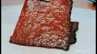 猪肉干 Bak Kwa | Homemade Pork Jerky 好吃😋一定要动手做哦!