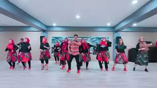 Vanila Ice Baby - Line Dance / Demo : Okami Studio Palembang