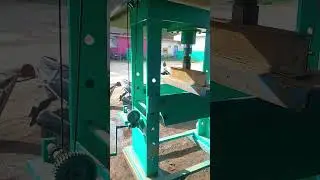 100 ton Hydraulic press machine 2in1 Type manual and motar
