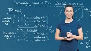 Volumul - Matematica - Clasa a V-a