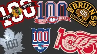 Ranking NHL 100 Anniversary Logos (The Original Six)