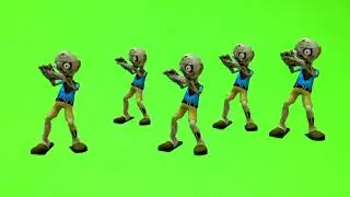 Green Screen dancing zombies 2