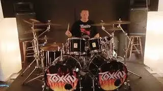 Mike Kramer practice Thrash Metal Drums August 2023