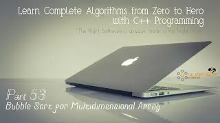 C++ Bubble Sort for Multidimensional Array