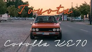Lowered Toyota Corolla KE70