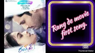 Rang de movie first song