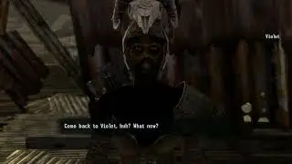 Conversing with Violet (Fallout New Vegas)