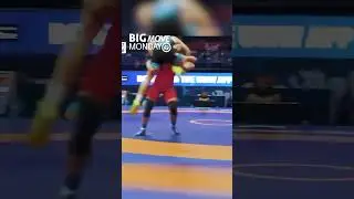 #BigMoveMonday: Laid her flat as a pancake 🥞.@zhamila.bakbergenova 🇰🇿 | @kazwrestling_official