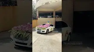 Wedding Car Entry #viral #carentry #cars #carlover #car