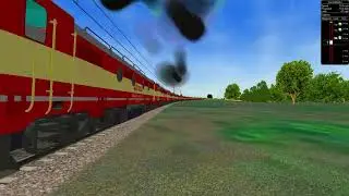 Diesel Engines loco pulling  Electric  Engines/MSTS/Open Rails/Siva Ravi Gaming World