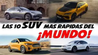 Voy a ENSE&Ntilde;ARTE  las 10 SUV mas RAPIDAS del MUNDO 2023 - 2024 🔥
